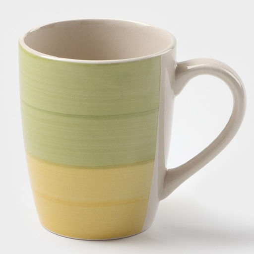 Кружка керамическая Доляна Подсолнух, 360 мл, цвет зелёный