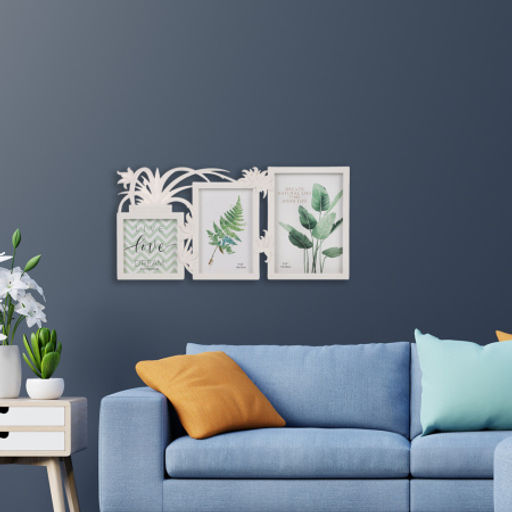 Фоторамка коллаж 39x19 см / HS207 /уп 48/ 3 фото - Галеонтрейд фото 2