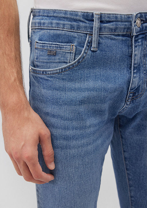 James Kolej Ac?k Mavi Jean Pantolon  фото 6