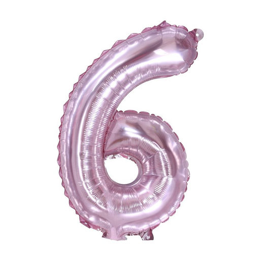 Воздушные шары фольгированные 16" «Набор цифры 0-9», для палочки, МИКС