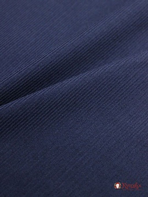 Микровельвет цв.Джинсово-фиолетовый, ш.1.46м, хлопок-100%, 190гр/м.кв