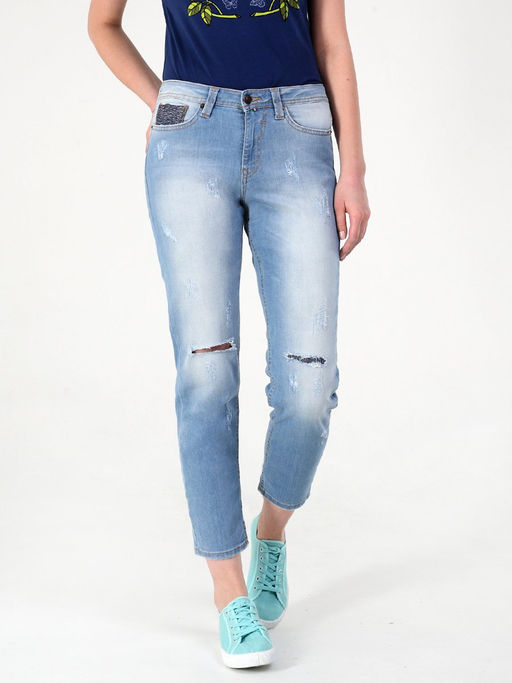 Женские джинсы _ 19728 - F5 фото 2