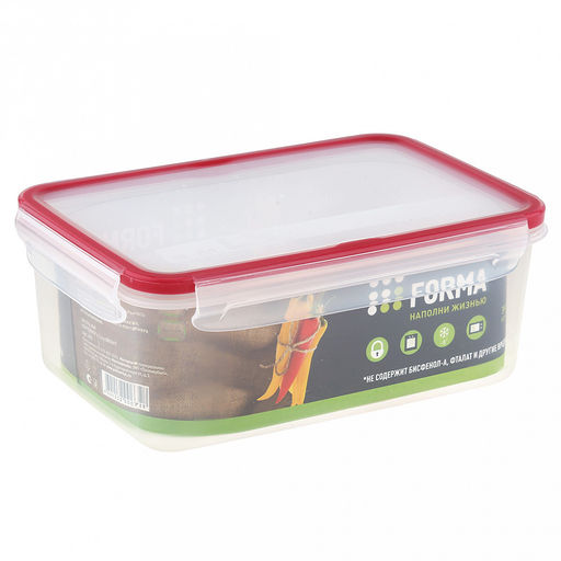 Контейнер для продуктов пластмассовый Экстра Лок 2,4л, L Bright, 23,9х16,5х9,4см, походит для СВЧ (Россия) - Домашняя мода фото 6
