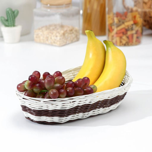 Корзинка для подачи Доляна «Овал. Шоко», 24.5×14×6 см