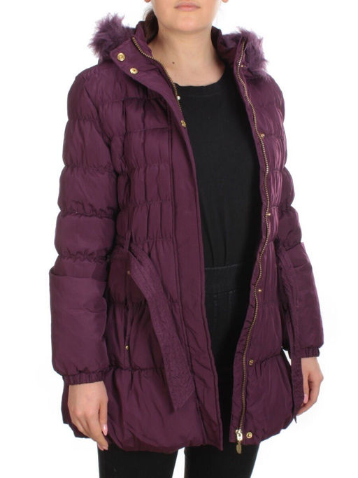 B-38 DARK VIOLET Куртка зимняя женская NO NAME (100 гр. холлофайбер) - Fashion фото 6