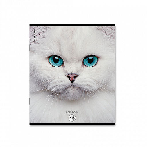 Цена за 5 шт. Тетрадь общая ученическая ErichKrause Cats, 96 листов, клетка, матовая ламинация_MIX-PACK фото 5
