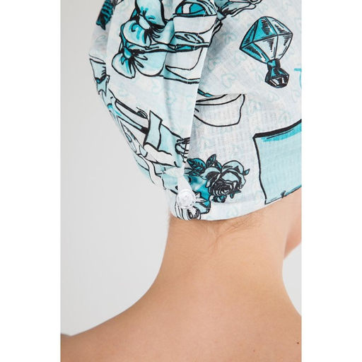 Набор для сауны Этель Mint mood парео 80*144 см + чалма, вафля 200г/м2, 100% хл  фото 5