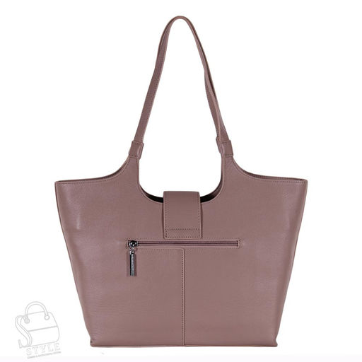Сумка женская кожаная 1724Y apricot pink Polina&Eiterou