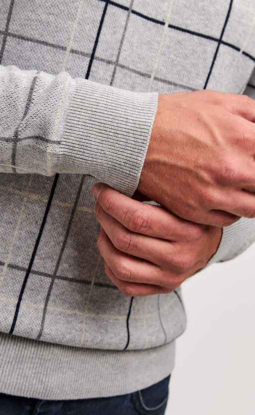 Джемпер P121-15-12041 grey melange - Primm фото 6