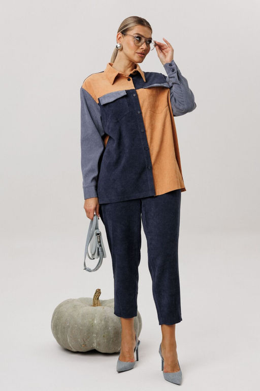 Брюки ANELLI 1747 глубина ночи