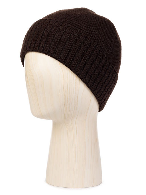 Шапка муж. шерсть+акр LB-N88108 d.brown - Labbra фото 5
