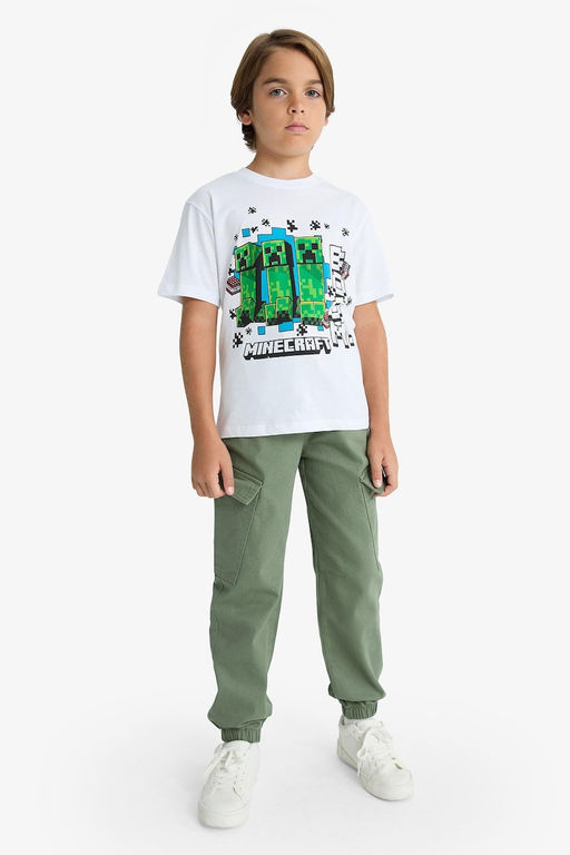 Jogger Fit Gabardin Pantolon Erkek _ocuk - Defacto фото 5