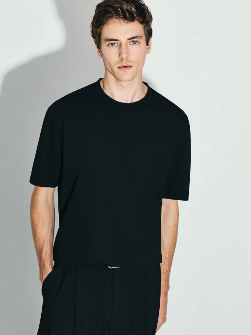 Футболка regular fit из хлопка / Zarina