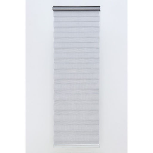 Штора рулонная День-ночь с люрексом, 120180 см (с учётом креплений 3,5 см), цвет серый - Simaland фото 2