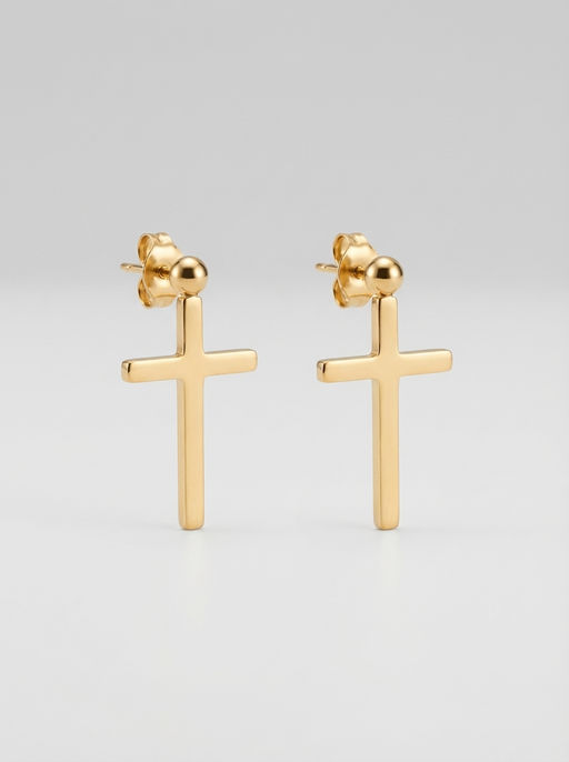 Серьги из стали