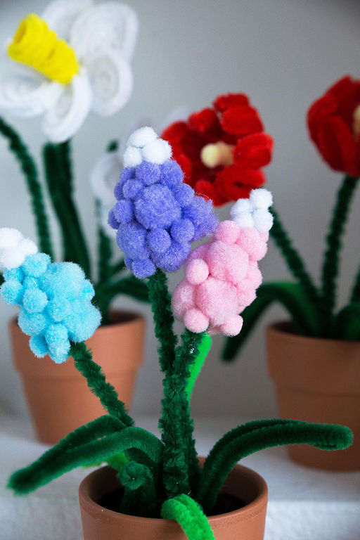 Hobbius SKPF-10 Помпоны 10 мм 100 шт №01 Пастельное ассорти  фото 4