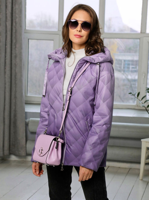 23127 Куртка сиреневый - Dizzyway фото 4