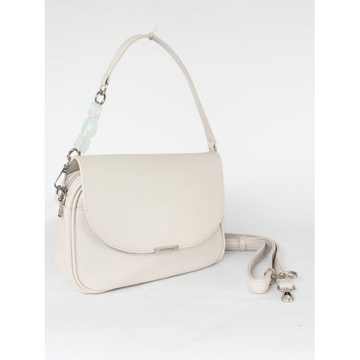 Сумка женская искусственная кожа GT-L 63663-L 815-601, 1отд+еврокарм, плечевой ремень, св.серый SALE 260922