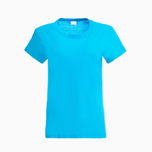 Футболка женская, светло-синий, МИКС, размер 44