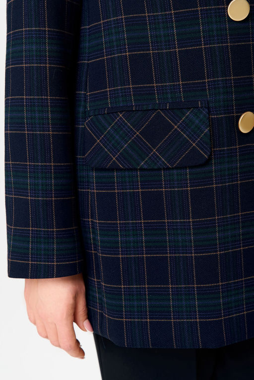 Жакет ДаЛи 3536.1 синяя клетка