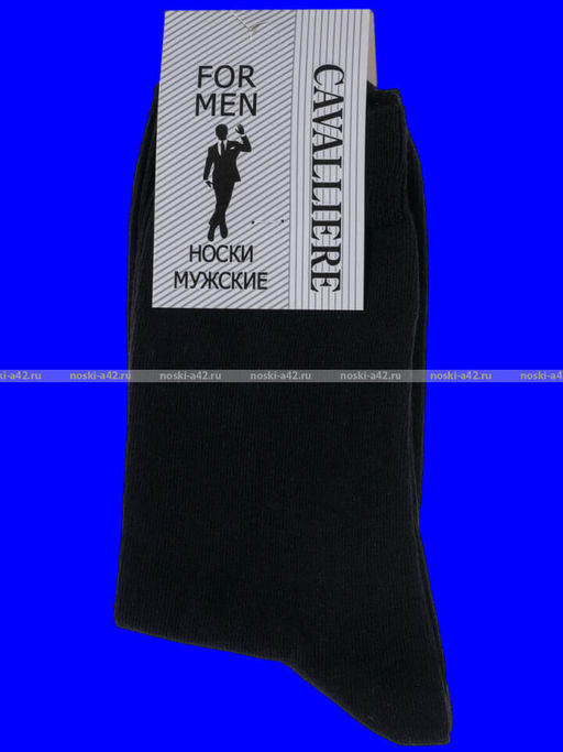 Цена за 10 пар. Кавалер носки мужские с-330 черные