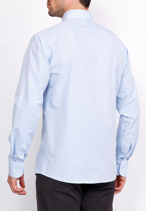 Сорочка мужская длинный рукав GREG 213/199/1021/Z  фото 6