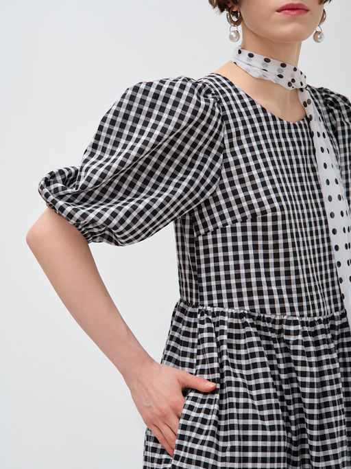 Платье с рукавами-буфами OD-789-3 - Tantino фото 12