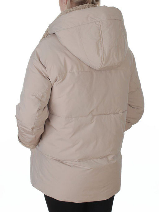 23210 BEIGE Куртка зимняя женская (150 гр. био-пух)
