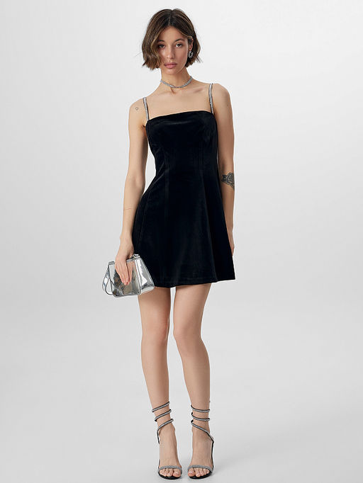 Платье женское новогоднее черное - Mark formelle фото 5