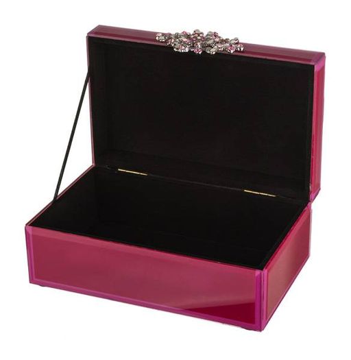 ШКАТУЛКА ЗЕРКАЛЬНАЯ 21*13*8,5 СМ. - Lefard фото 3