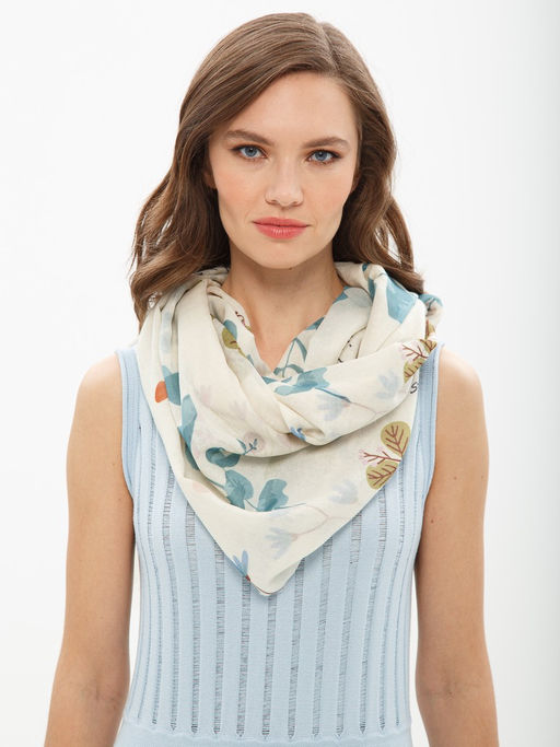 Палантин жен. хл+шелк 90х190 LSI22-106-11