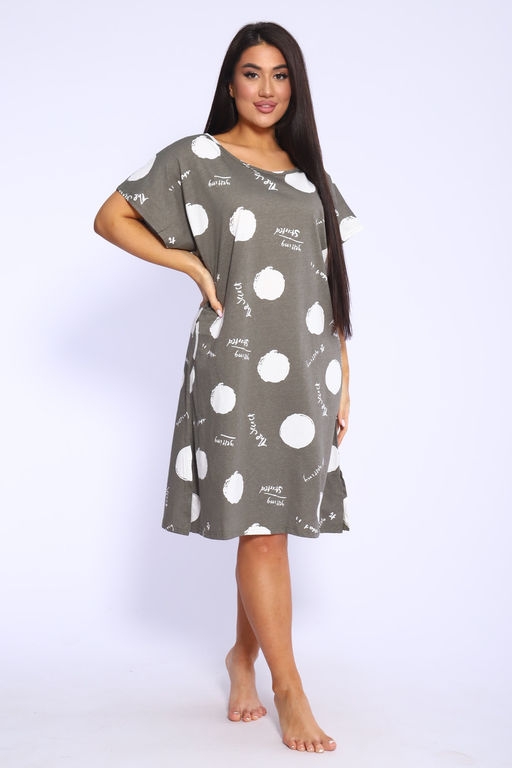 Платье с рисунком горох Арт. 1057