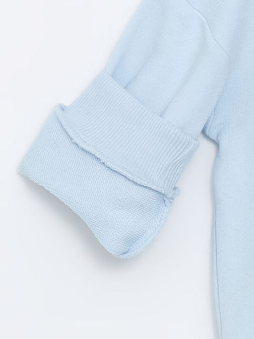 Bisiklet Uzun Kollu Bask?l? Erkek Bebek Sweatshirt ve E?ofman Alt 2li Tak?m - Waikiki фото 3