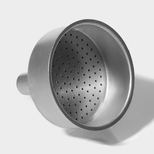 Фильтр-воронка для гейзерной кофеварки, d=4.5 см, на 1 чашку, алюминий