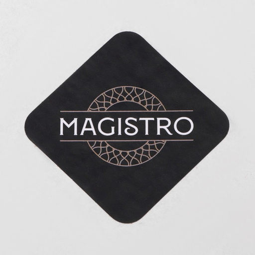 Кружка с двойными стенками Magistro «Сердце», 120 мл, 12×9.5×9.5 см, стекло, прозрачная