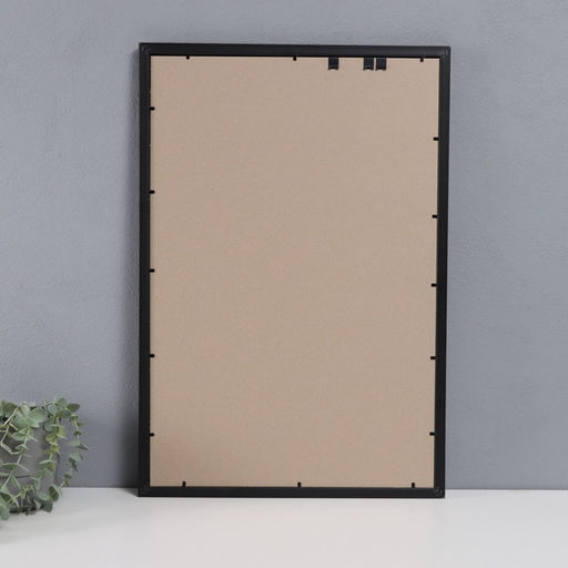 Фоторамка пластик "Пиксель" 40х60 см, чёрный (пластик)