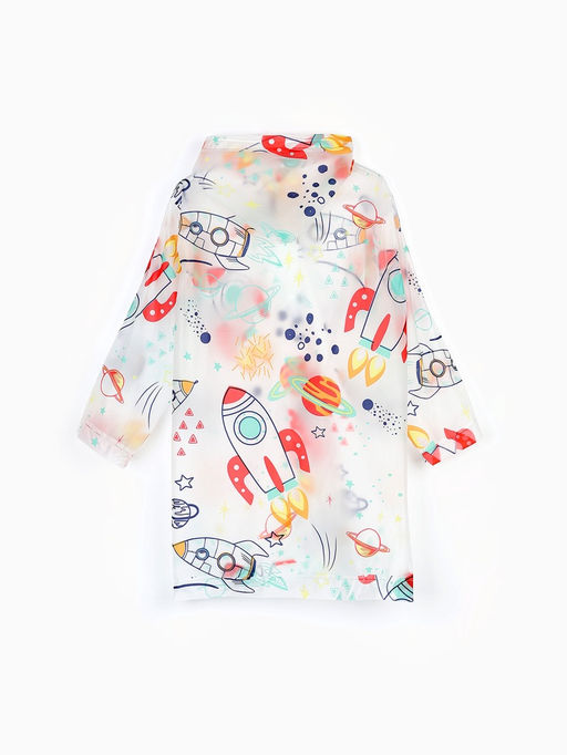 Дождевик детский «Космос», рост 125-155