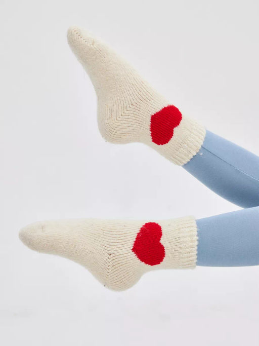 Носки детские Одно сердце 6552-1 - Рассказовские варежки фото 2