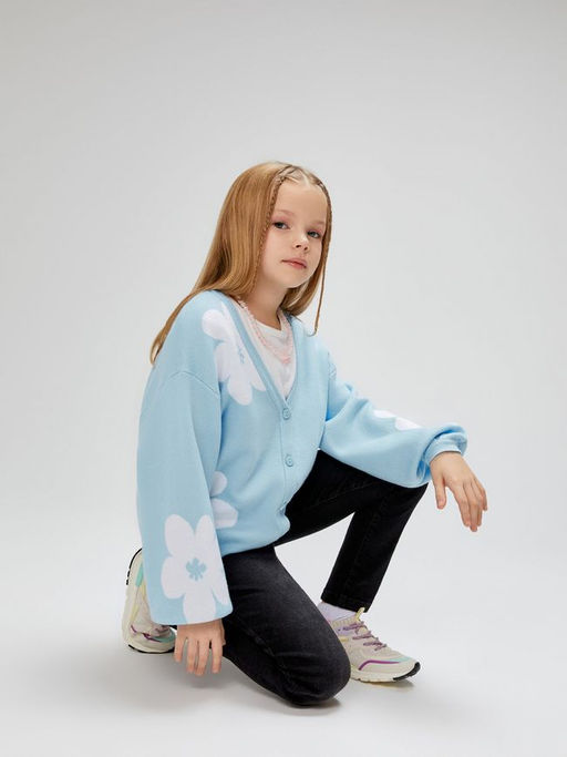 ACOOLA / Жакет (кардиган) детский для девочек Eseniya цветной  фото 5