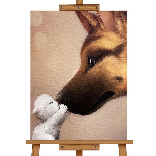Картина по номерам "Милота" 40*30 см.