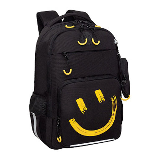 RB-659-3 Рюкзак школьный с чехлом для мелочей - Grizzly фото 2