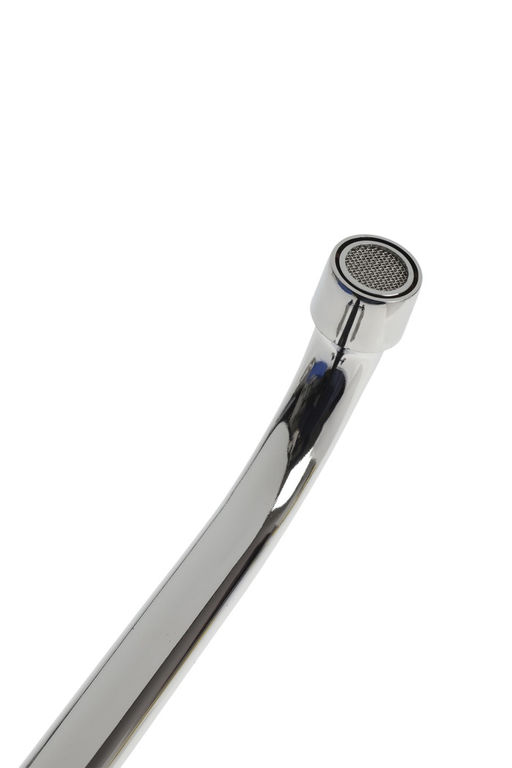 Смеситель для ванны ZEIN Z4198, однорычажный, излив 30 см, шланг 150 см, лейка 5 реж, хром