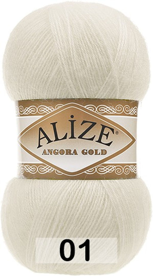 пряжа Alize - Ангора голд (Angora gold) упаковка 5 шт  фото 3
