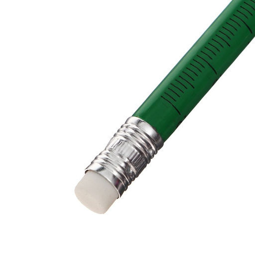 Цена за 48 шт. Карандаш чернографитный с ластиком Линейка, твёрдость НВ, корпус круглый, МИКС - Calligrata фото 7