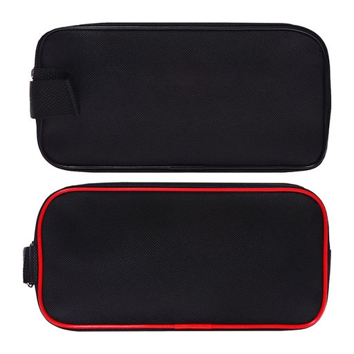 Пенал мягкий 2 отделения, 100×220×70, с ручкой, стандарт, МИКС