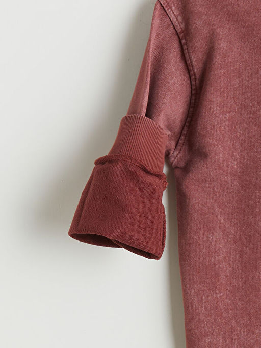 Bisiklet Yaka Erkek ?ocuk Sweatshirt