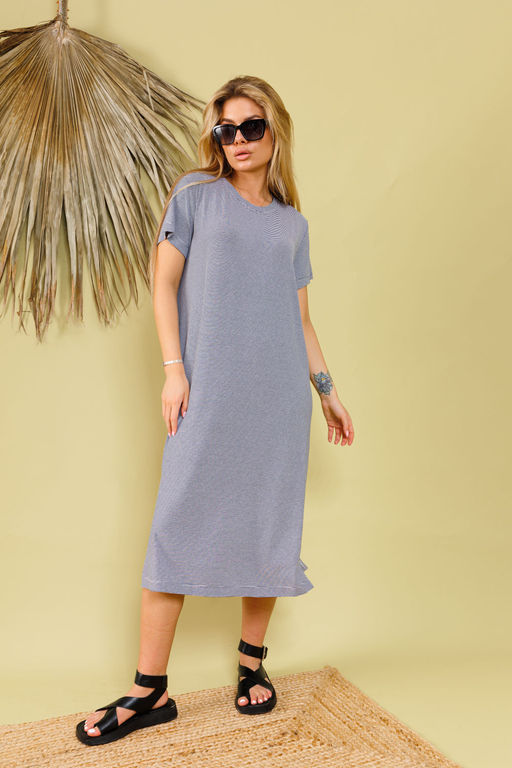 Платье NIKVA н364-2 полосы