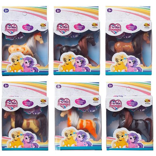 Моя лошадка. Лошадка в коробочке, 6 видов в коллекции - Abtoys фото 5