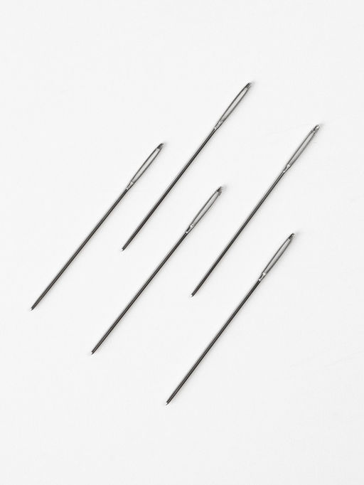 Цена за 3 шт. Иглы для вышивания TEIRA, d=0.95, 4 см, набор 6 шт.