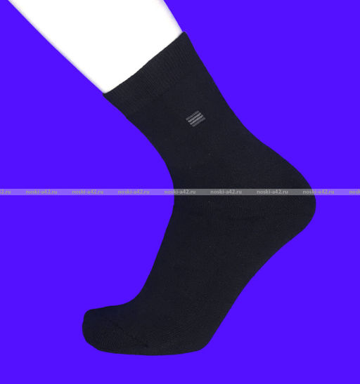 Цена за 5 пар. 5 ПАР - Ростекс (Рус-текс) ТЕРМОноски мужские внутри махра хлопок МГ-23-Х